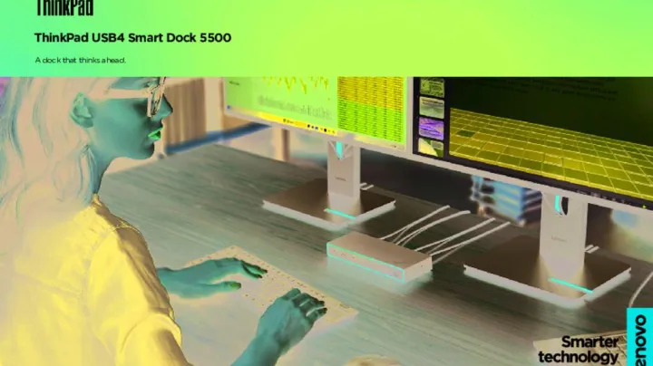 ThinkPad USB 4 Smart Dock 5500_Datasheet_pdfpreview